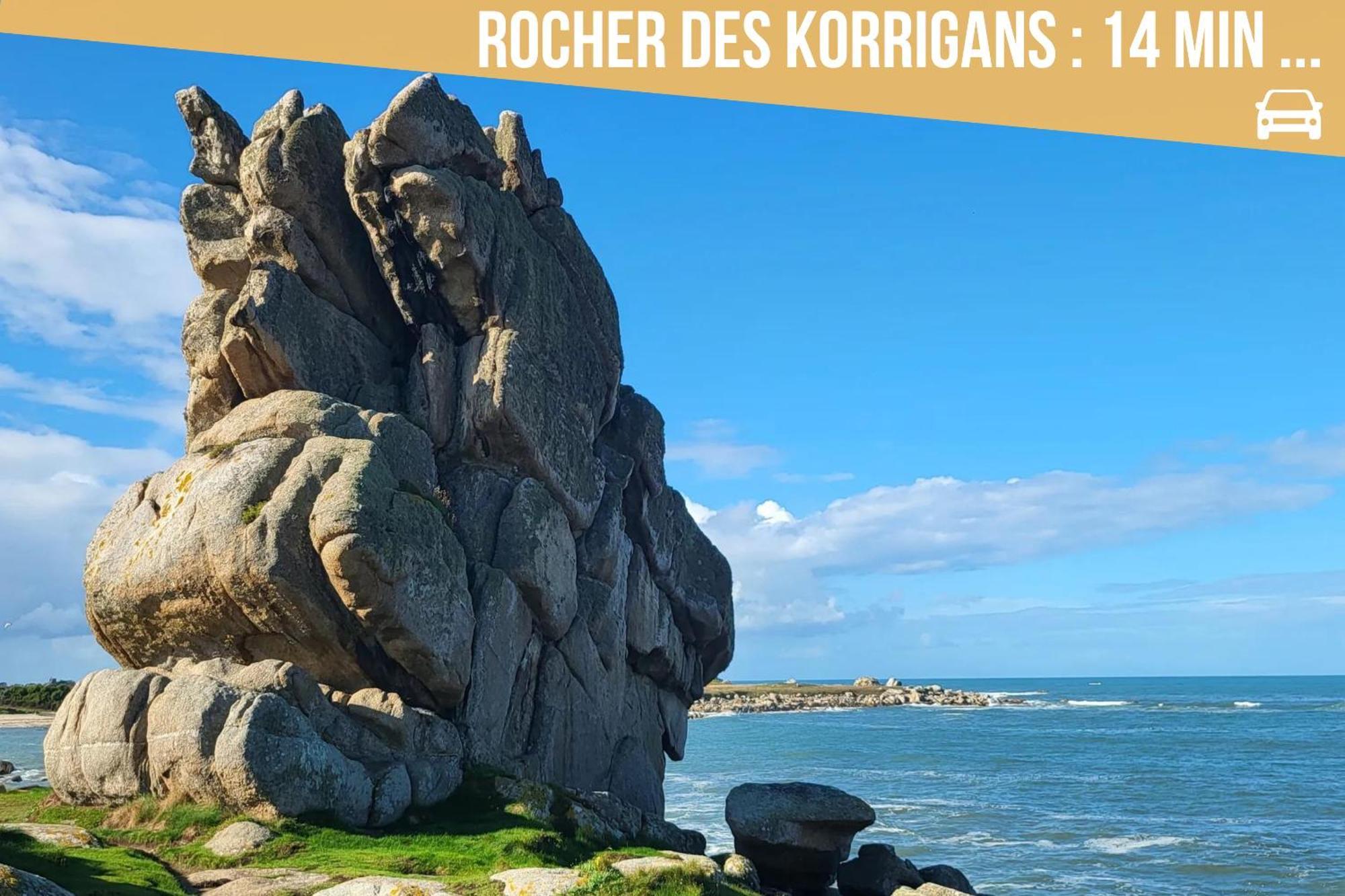 Le Loft Du Dolmen Clara, Entre Terre Et Mer Plounévez-Lochrist Buitenkant foto
