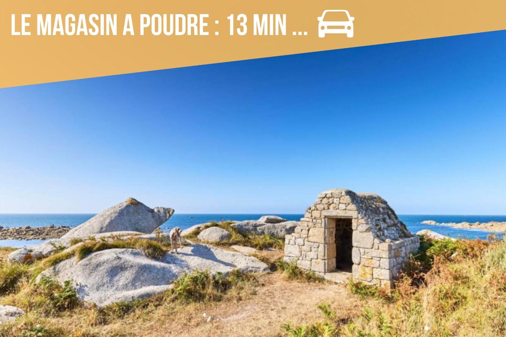 Le Loft Du Dolmen Clara, Entre Terre Et Mer Plounévez-Lochrist Buitenkant foto